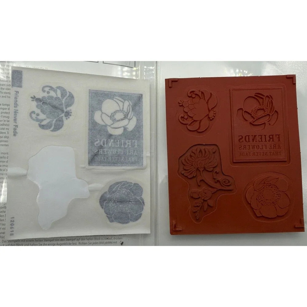 Stampin’ Up! Just Believe Set of 9 and Friends never fade thank you silhouette